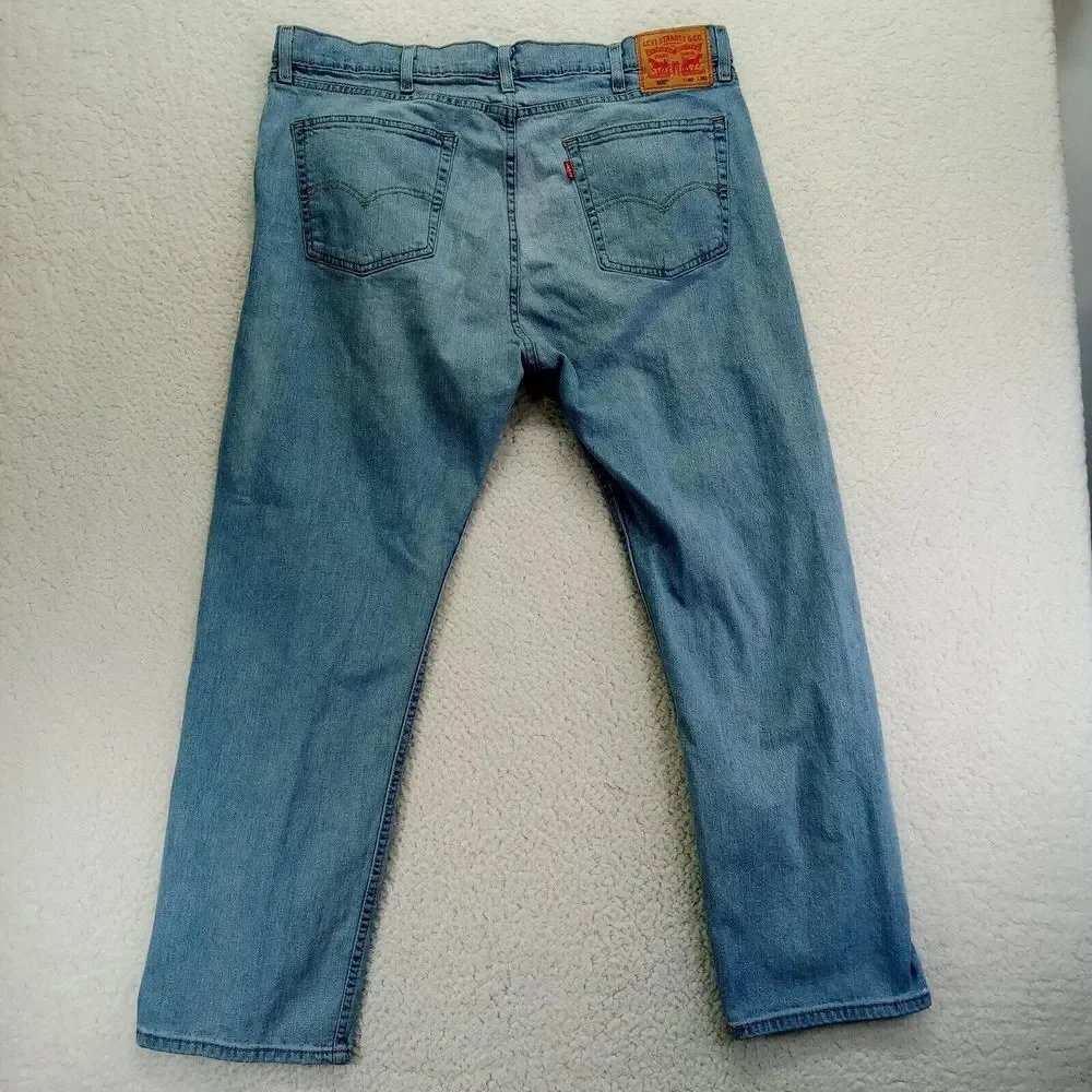 Levis 505 Jeans Mens‎ 40x30 Regular Fit Straight Denim Cotton Blend